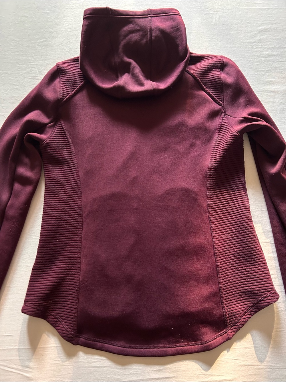 Fila Sport Quilted Hooded Jacket in Dark Purple/Eggplant Size Medium - Picture 8 of 9